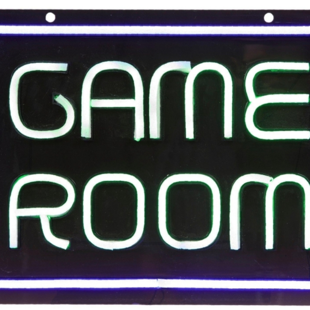 game room neon light